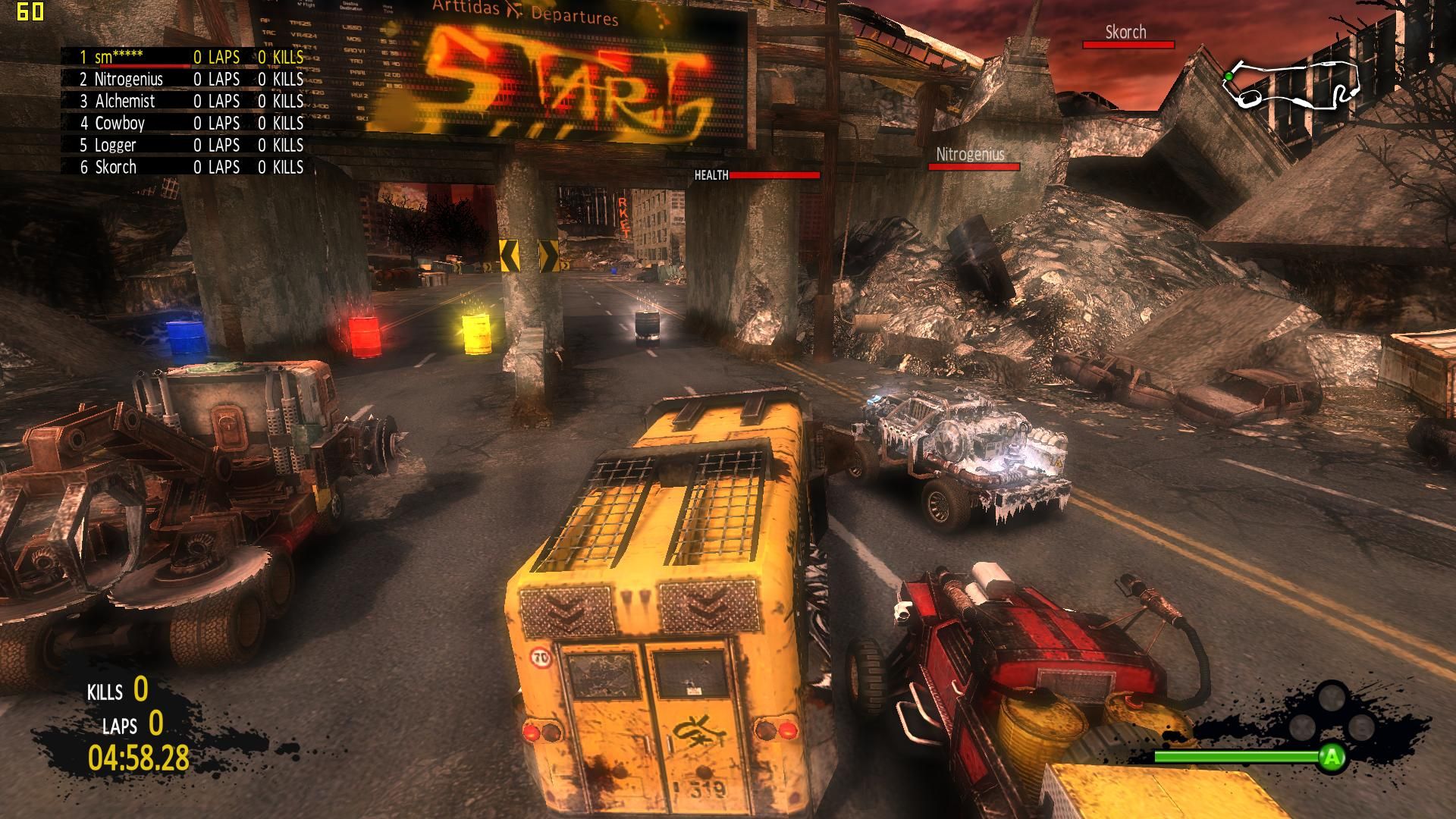 Скриншот: Post Apocalyptic Mayhem