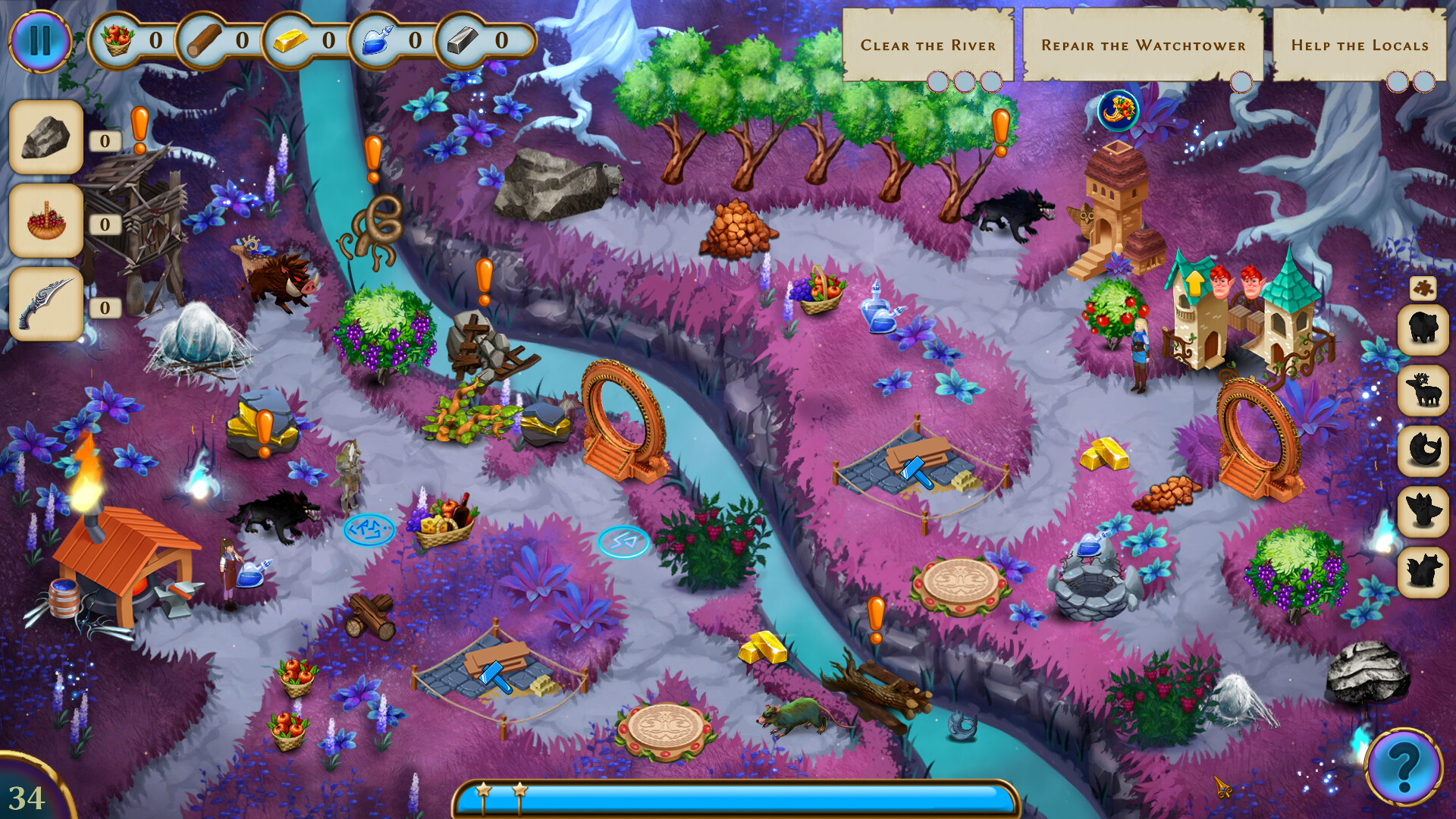 Скриншот: Elven Rivers 2: New Horizons Collector's Edition