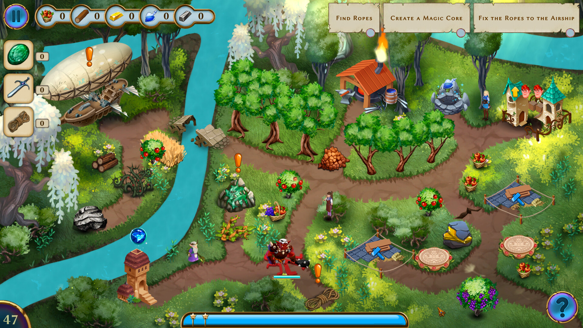 Скриншот: Elven Rivers 2: New Horizons Collector's Edition
