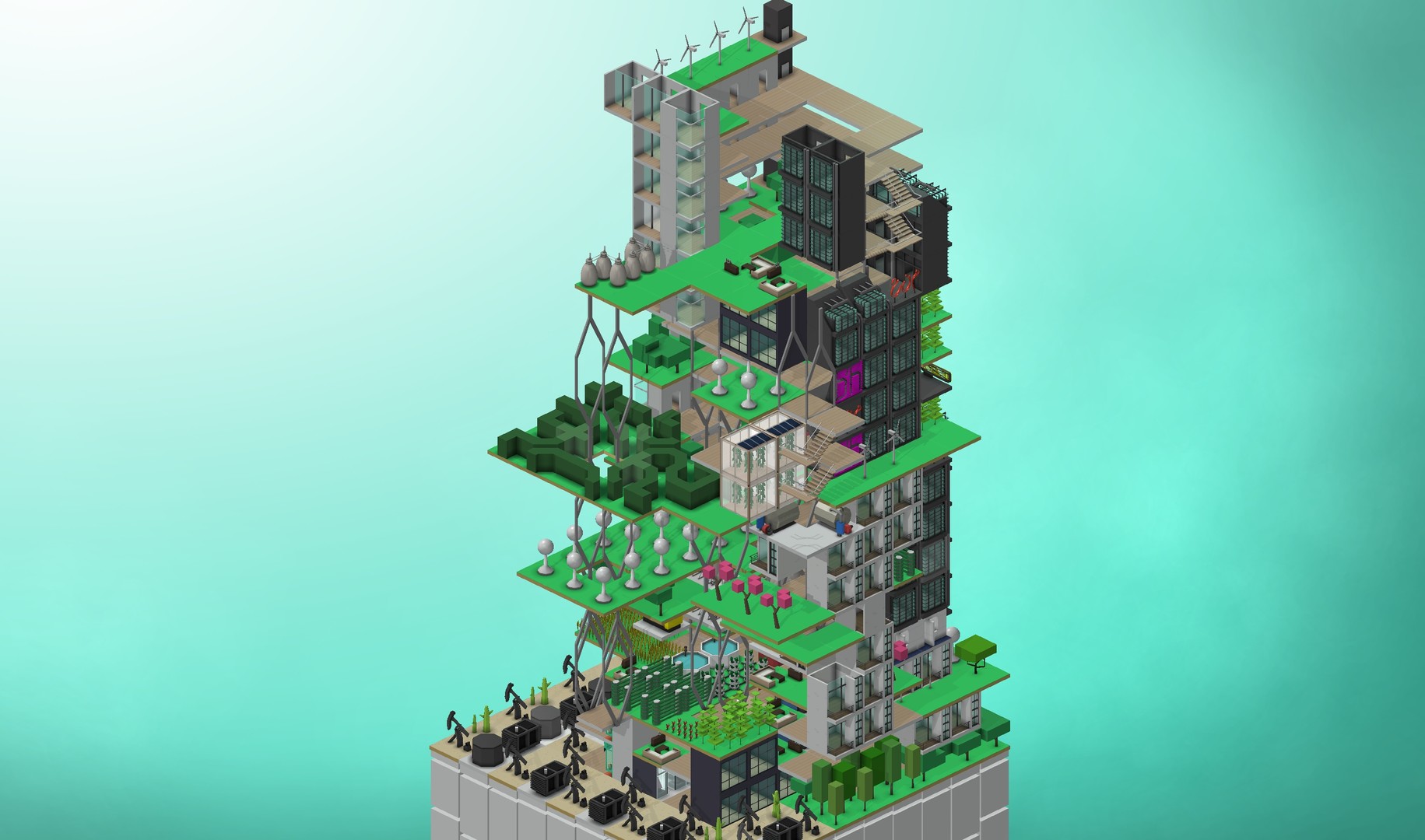 Скриншот: Block'hood