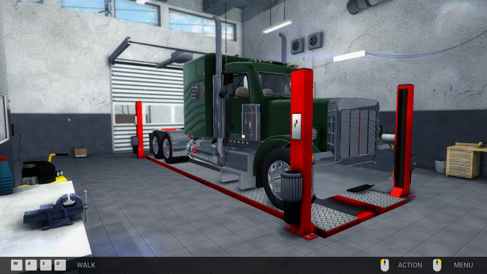 Скриншот: Truck Mechanic Simulator 2015