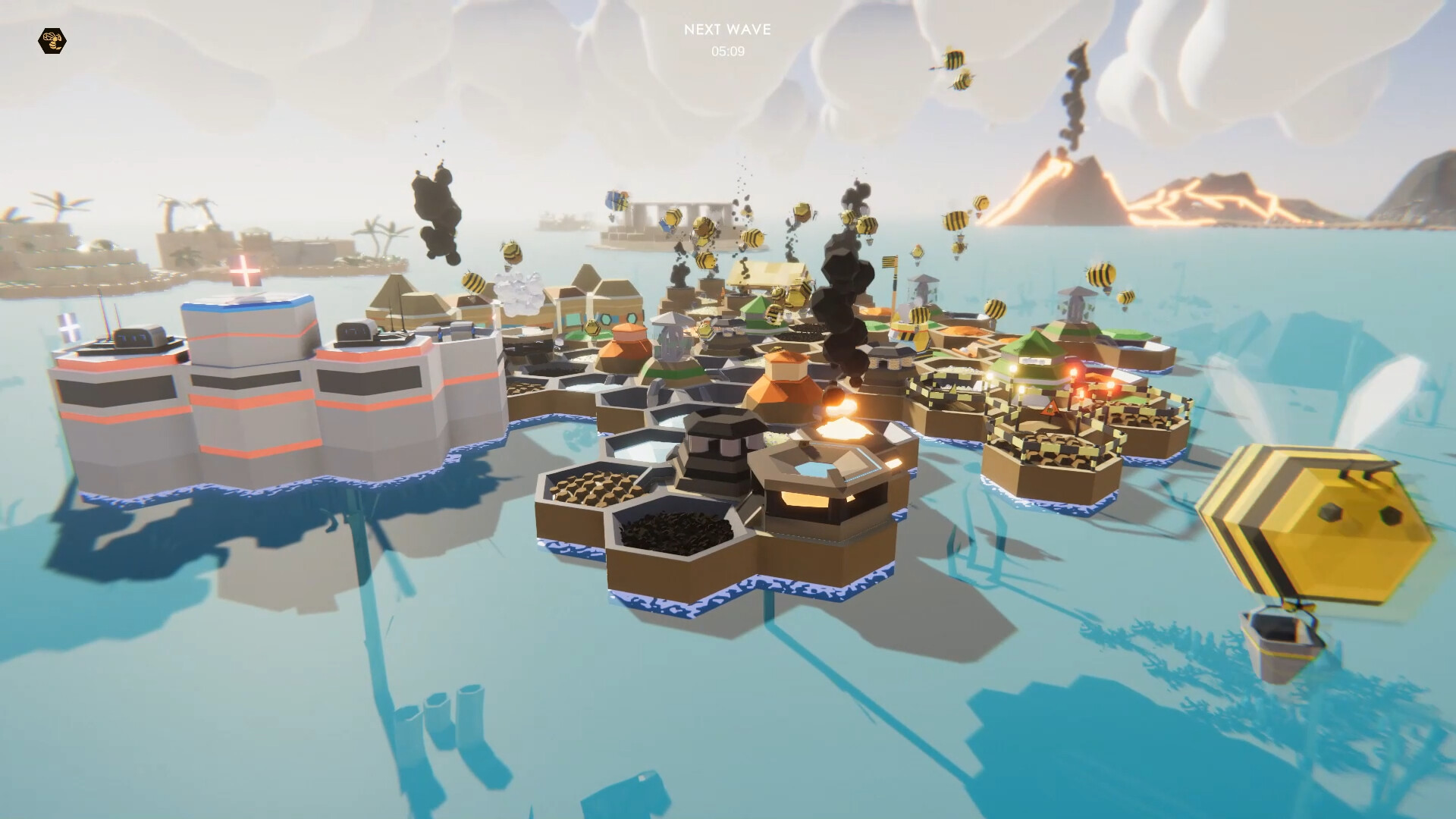 Скриншот: Bee Island