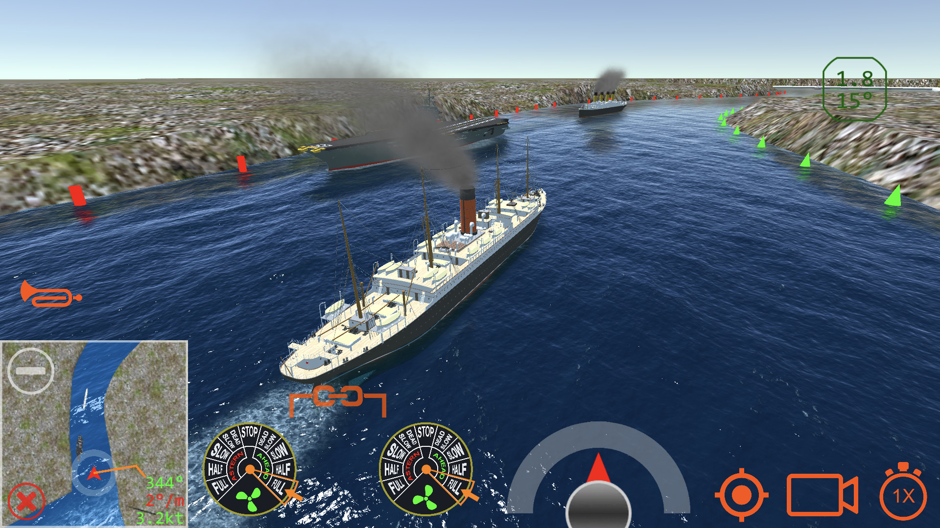 Скриншот: Ship Handling Simulator