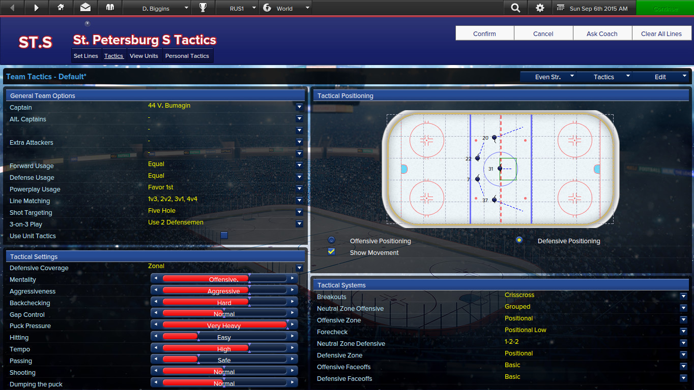 Скриншот: Eastside Hockey Manager