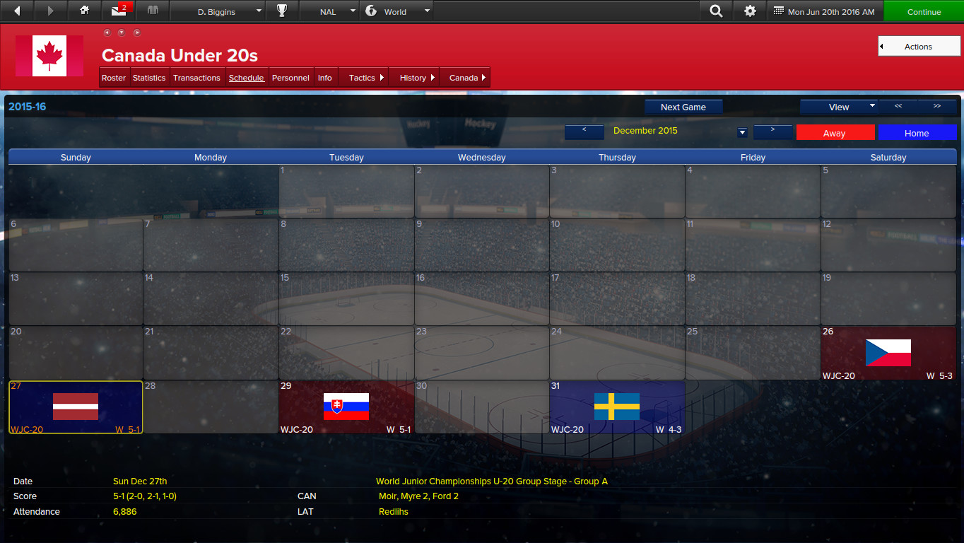 Скриншот: Eastside Hockey Manager