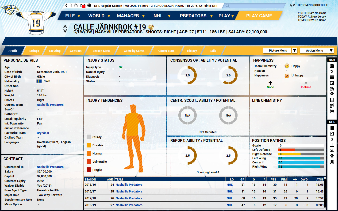Скриншот: Franchise Hockey Manager 5