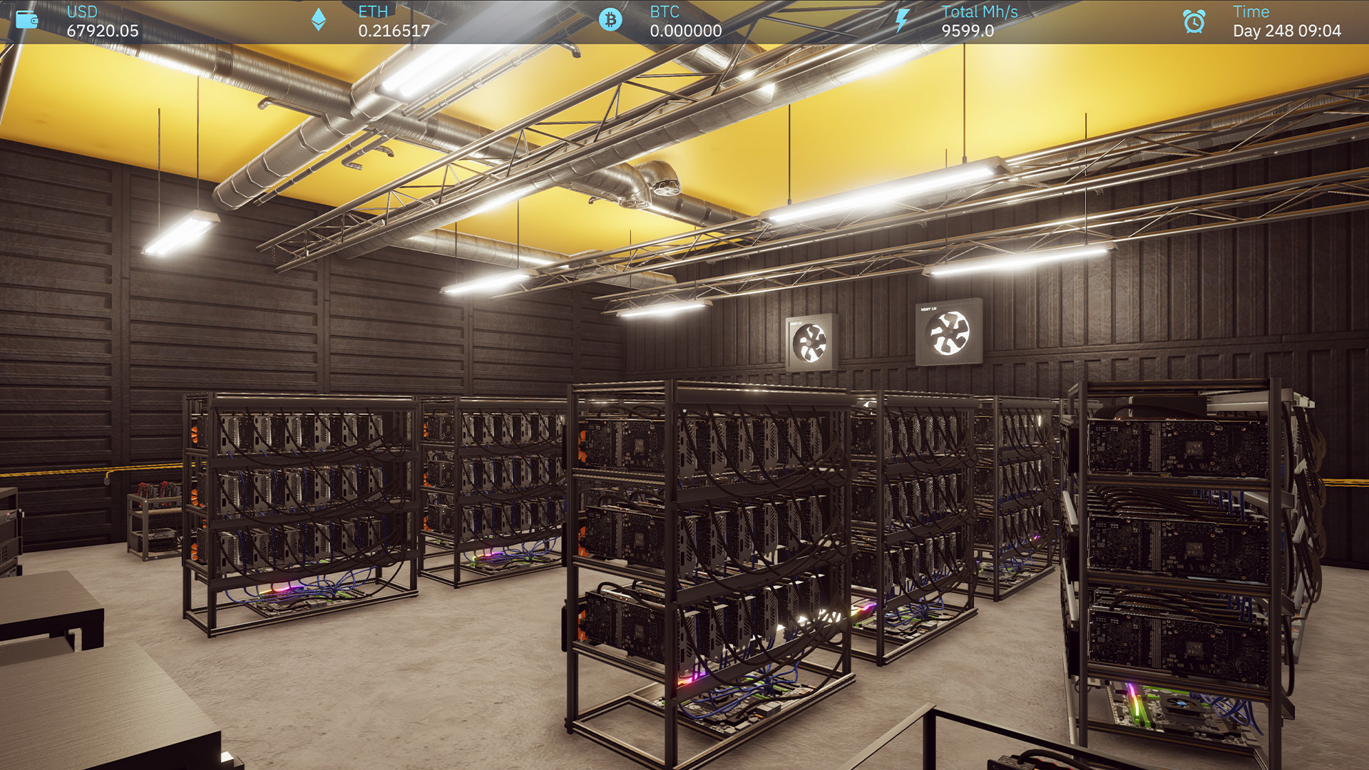 Скриншот: Crypto Mining Simulator