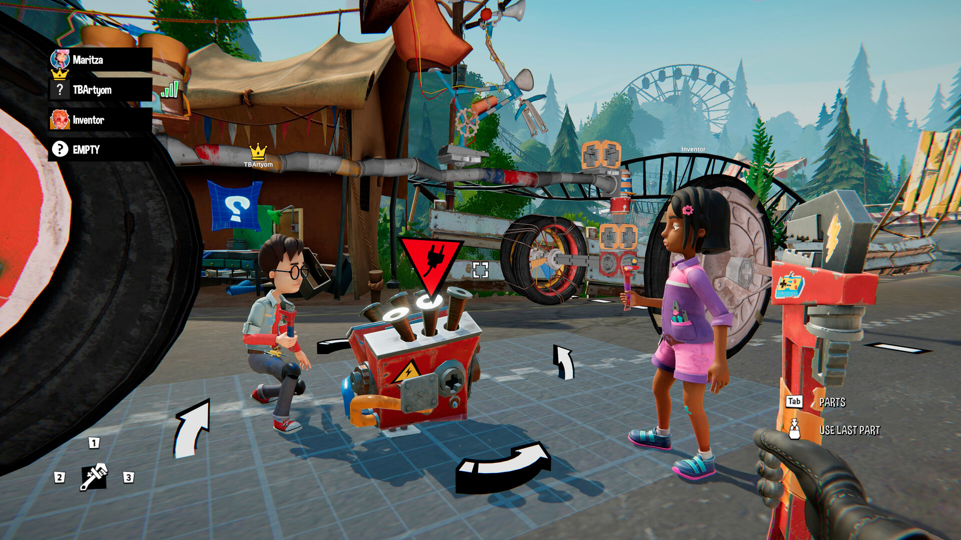 Скриншот: Hello Engineer: Scrap Machines Constructor