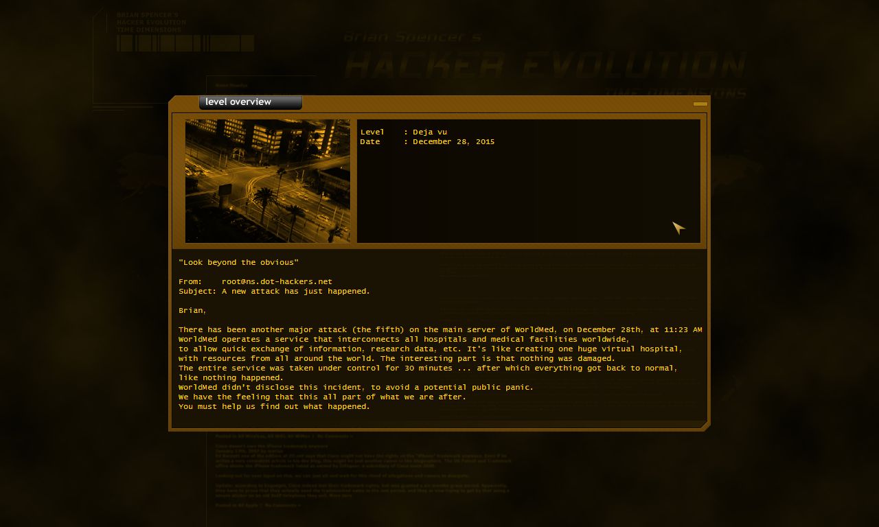 Скриншот: Hacker Evolution