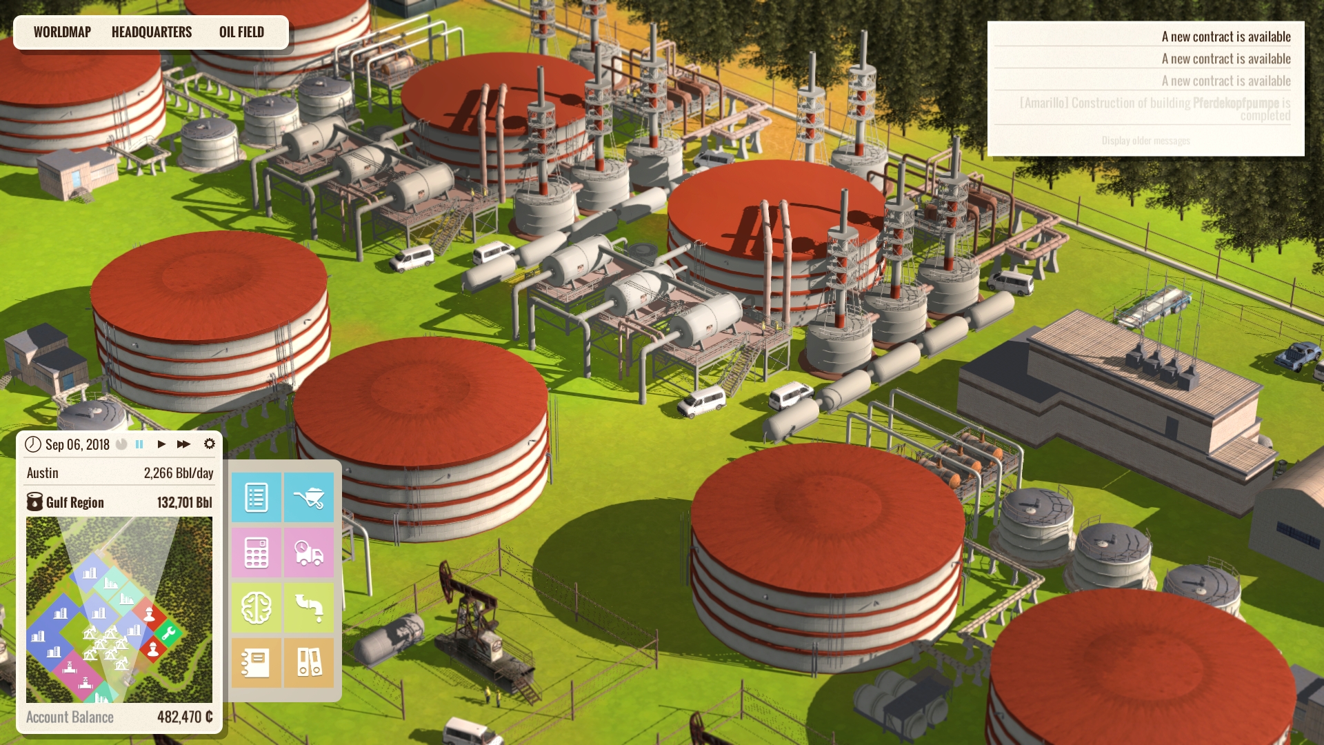 Скриншот: Oil Enterprise