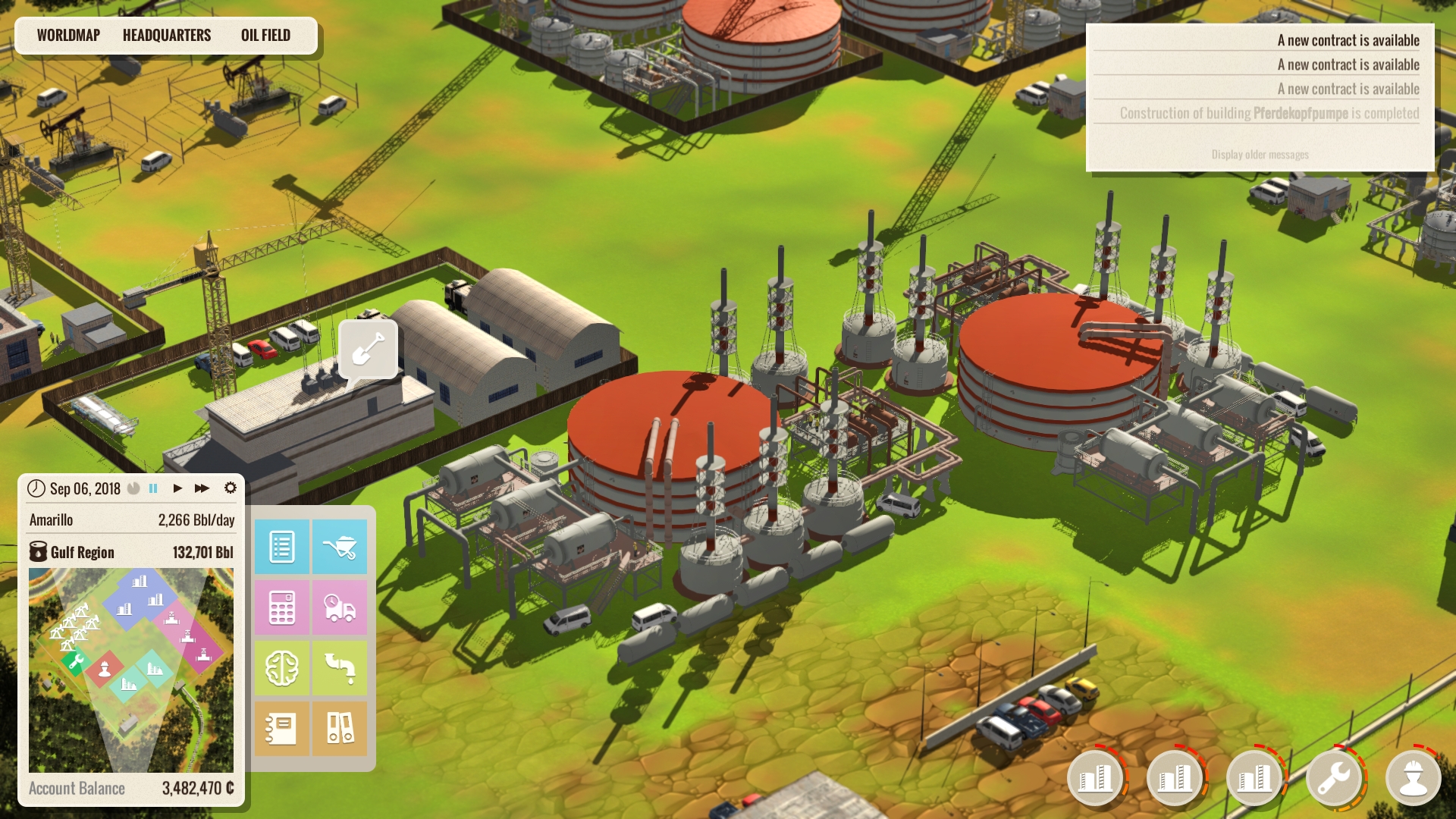 Скриншот: Oil Enterprise