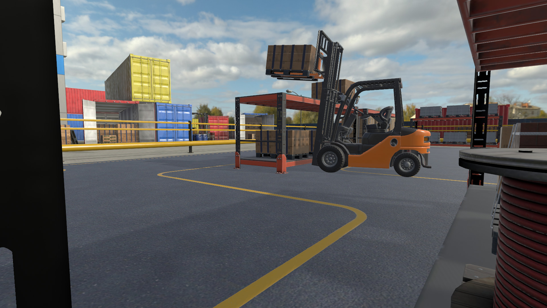 Скриншот: Best Forklift Operator