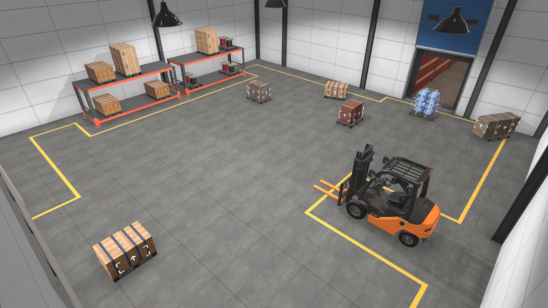 Скриншот: Best Forklift Operator