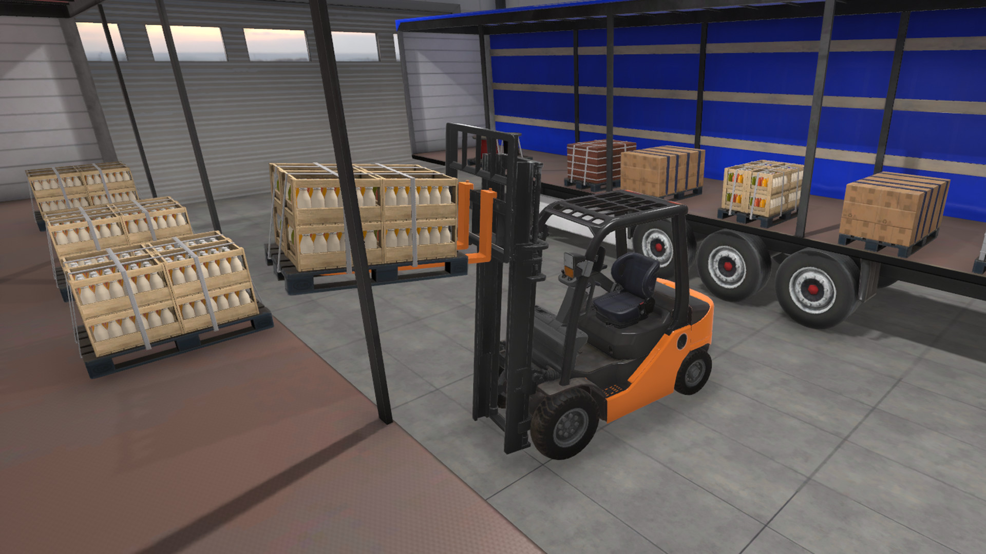 Скриншот: Best Forklift Operator