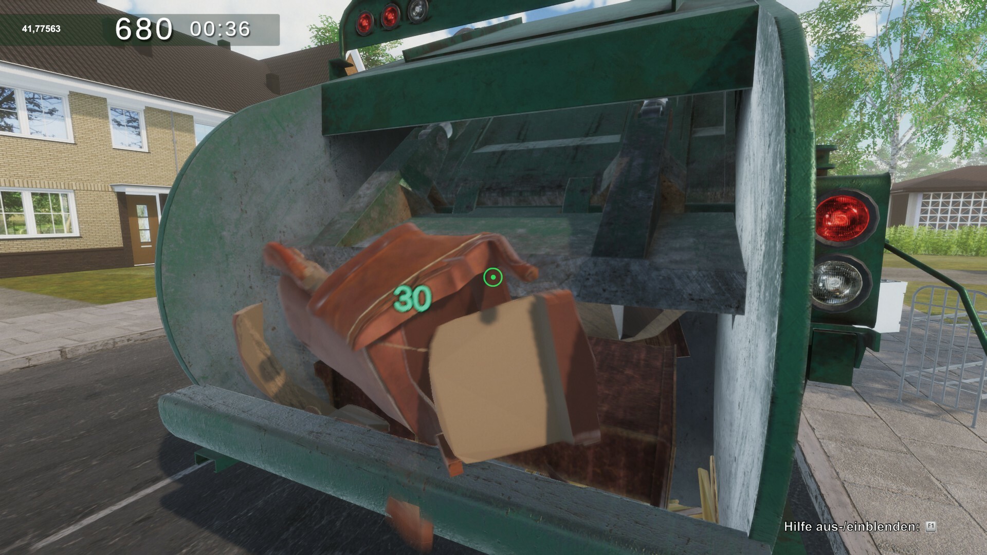 Скриншот: Garbage Truck Simulator