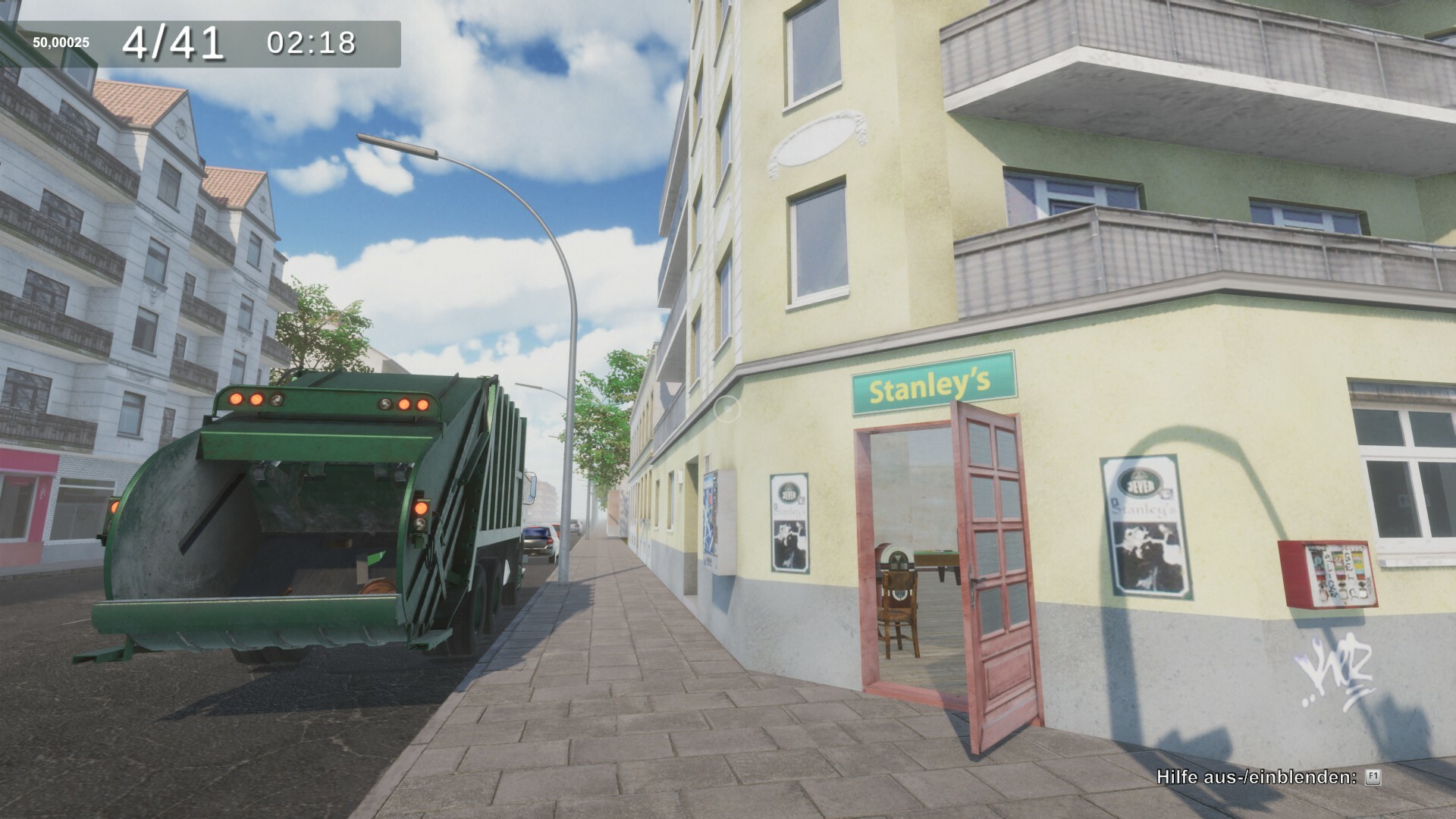 Скриншот: Garbage Truck Simulator