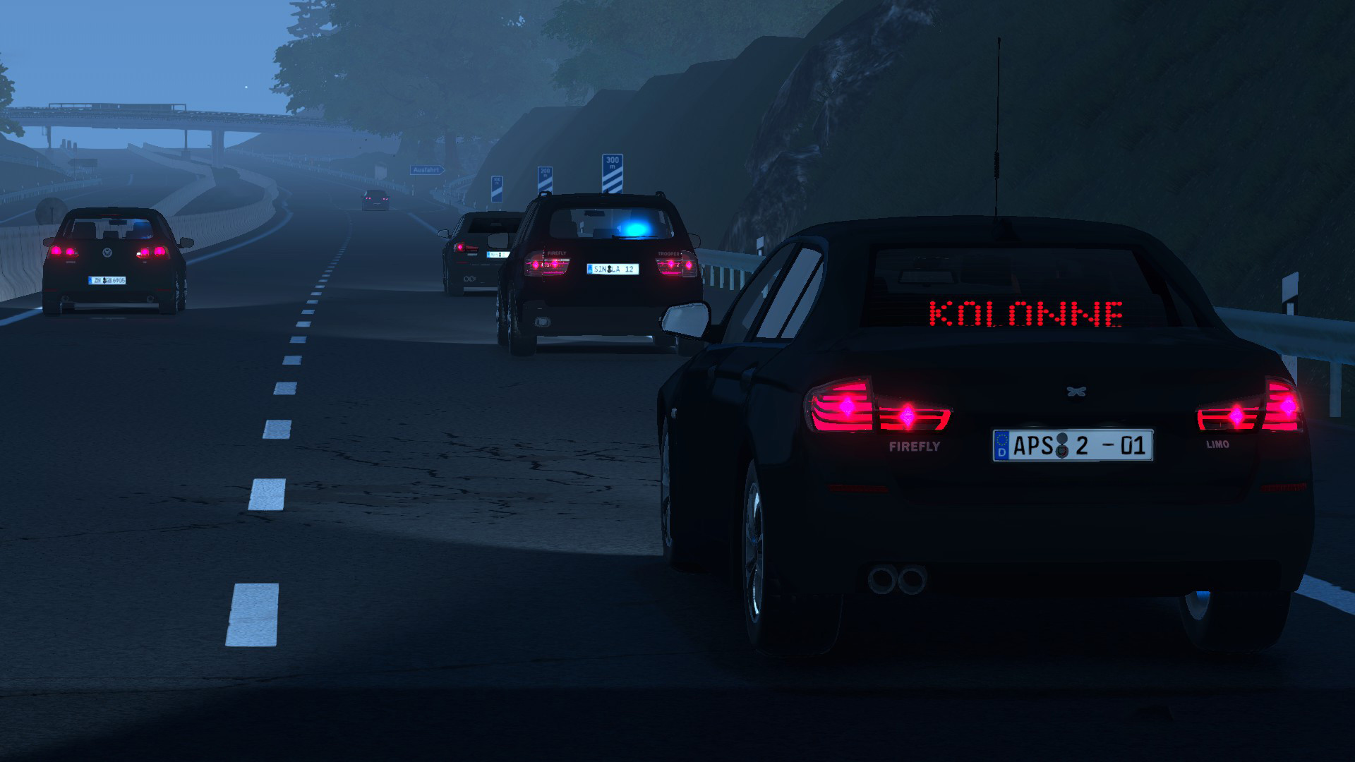 Скриншот: Autobahn Police Simulator 2