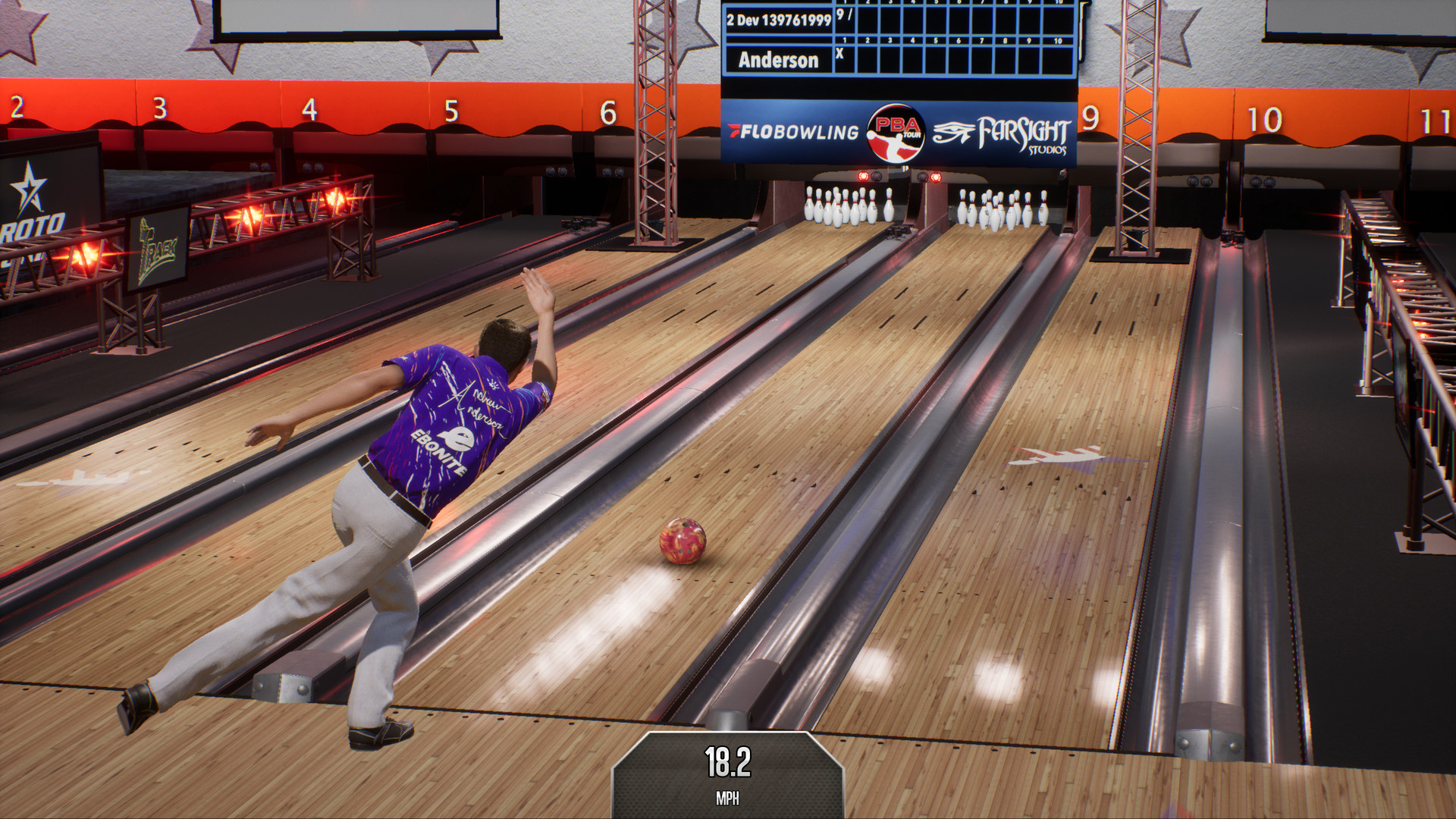 Скриншот: PBA Pro Bowling 2021