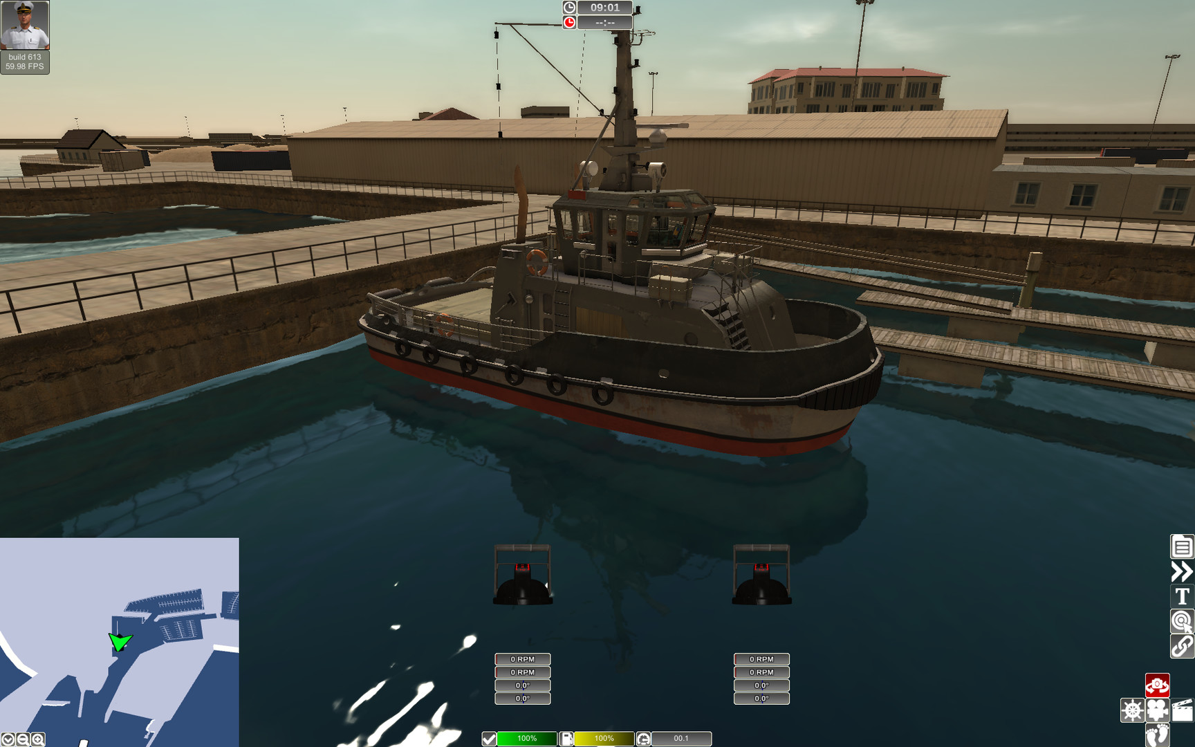 Скриншот: European Ship Simulator