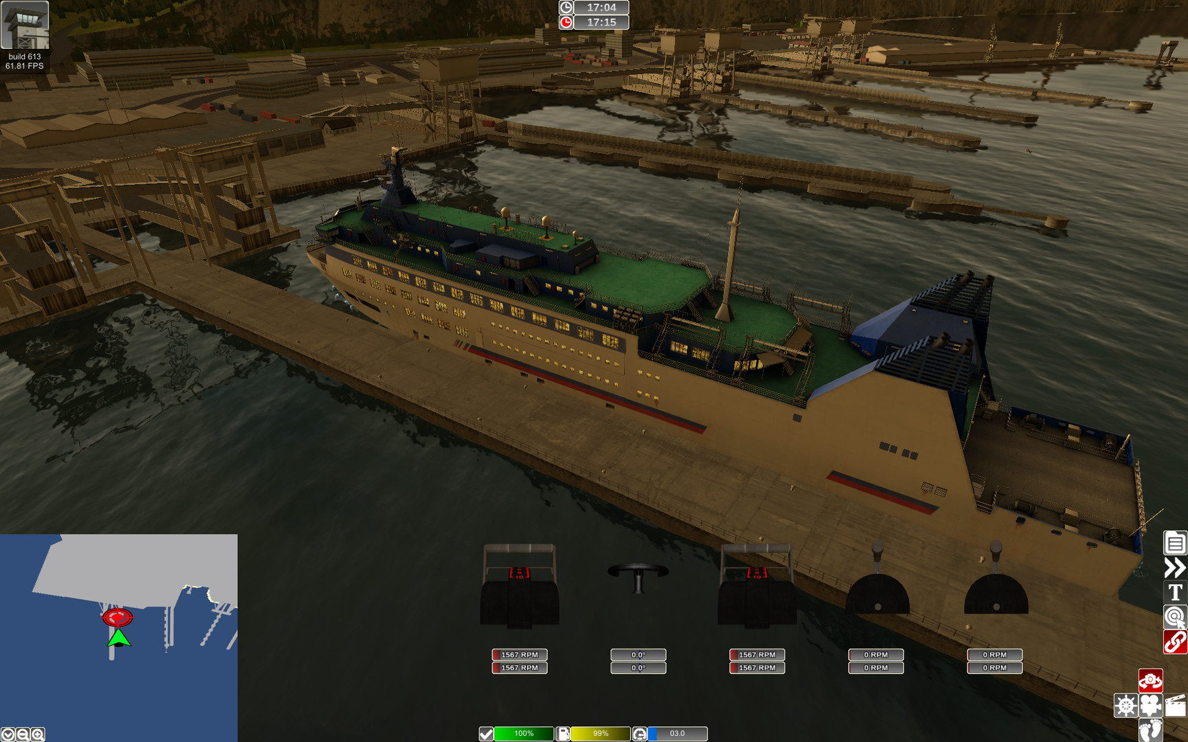 Скриншот: European Ship Simulator