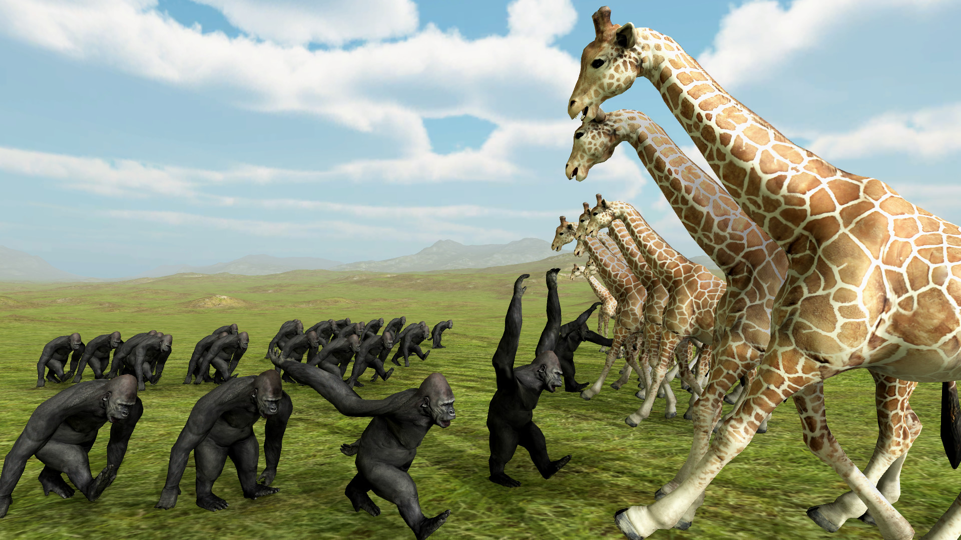Скриншот: Beast Battle Simulator