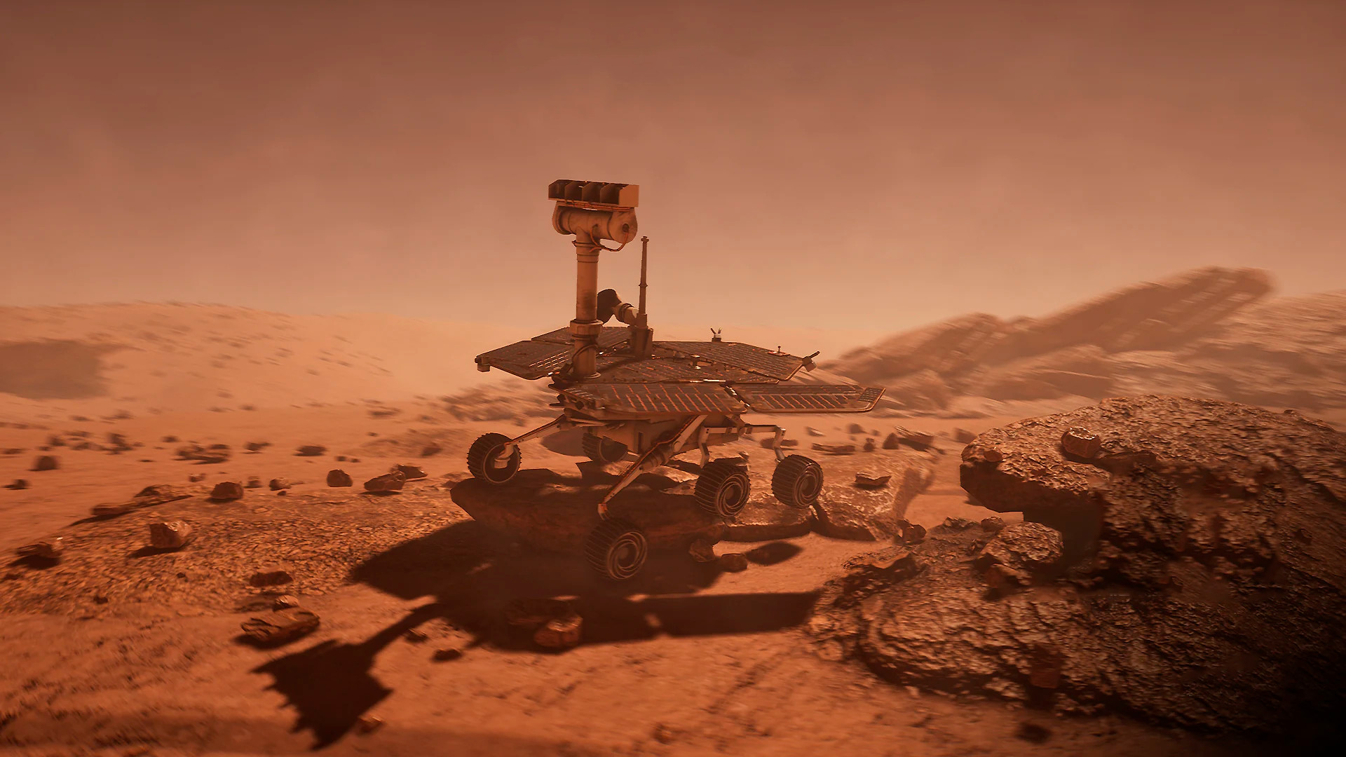 Скриншот: Mars Rover Simulator