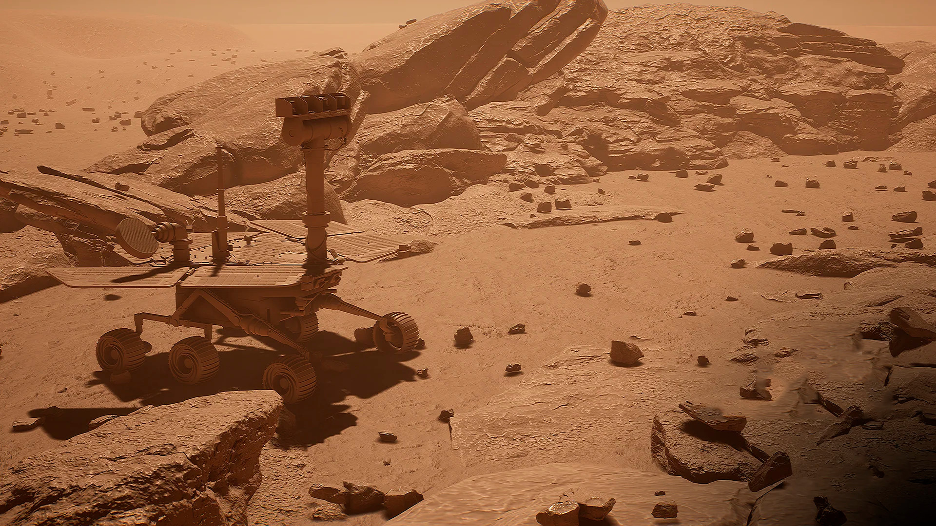 Скриншот: Mars Rover Simulator