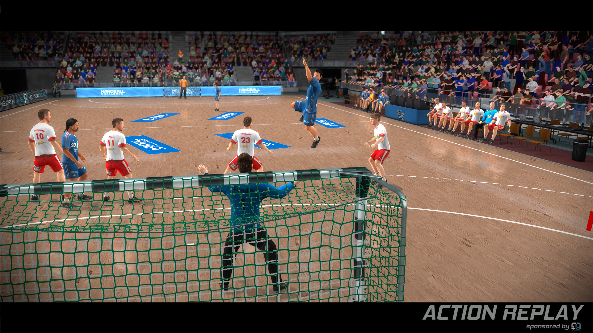 Скриншот: IHF Handball Challenge 14
