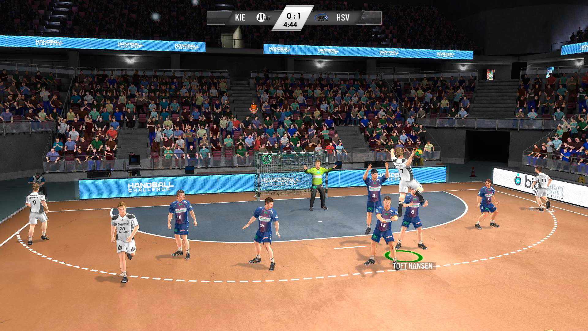 Скриншот: IHF Handball Challenge 14