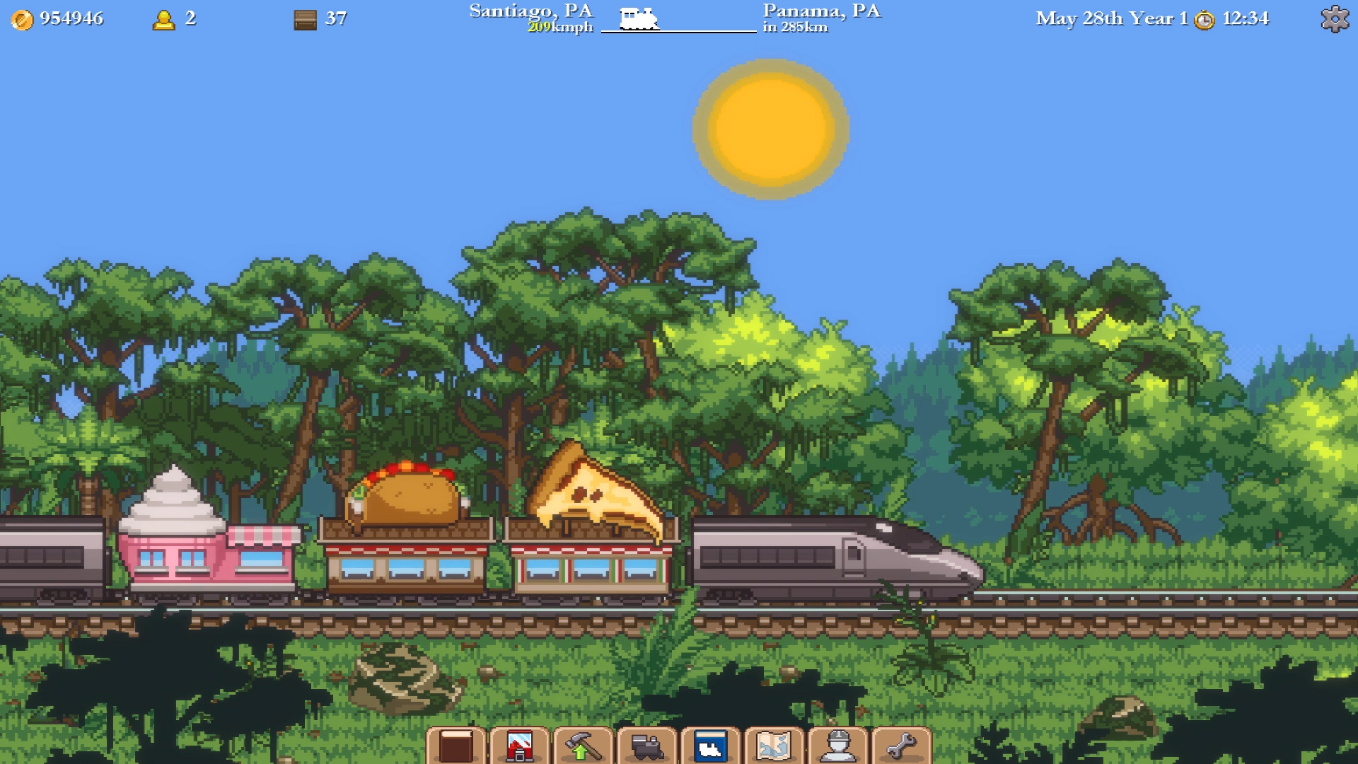 Скриншот: Tiny Rails