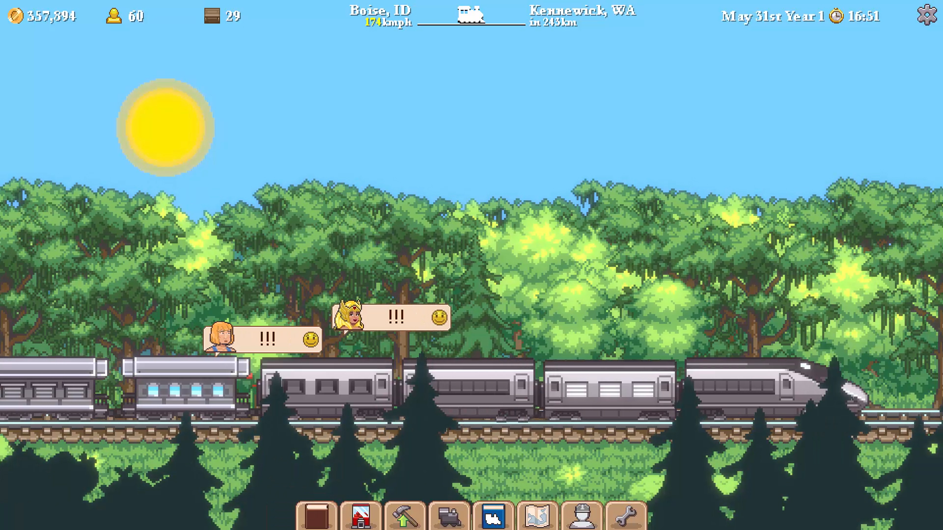 Скриншот: Tiny Rails