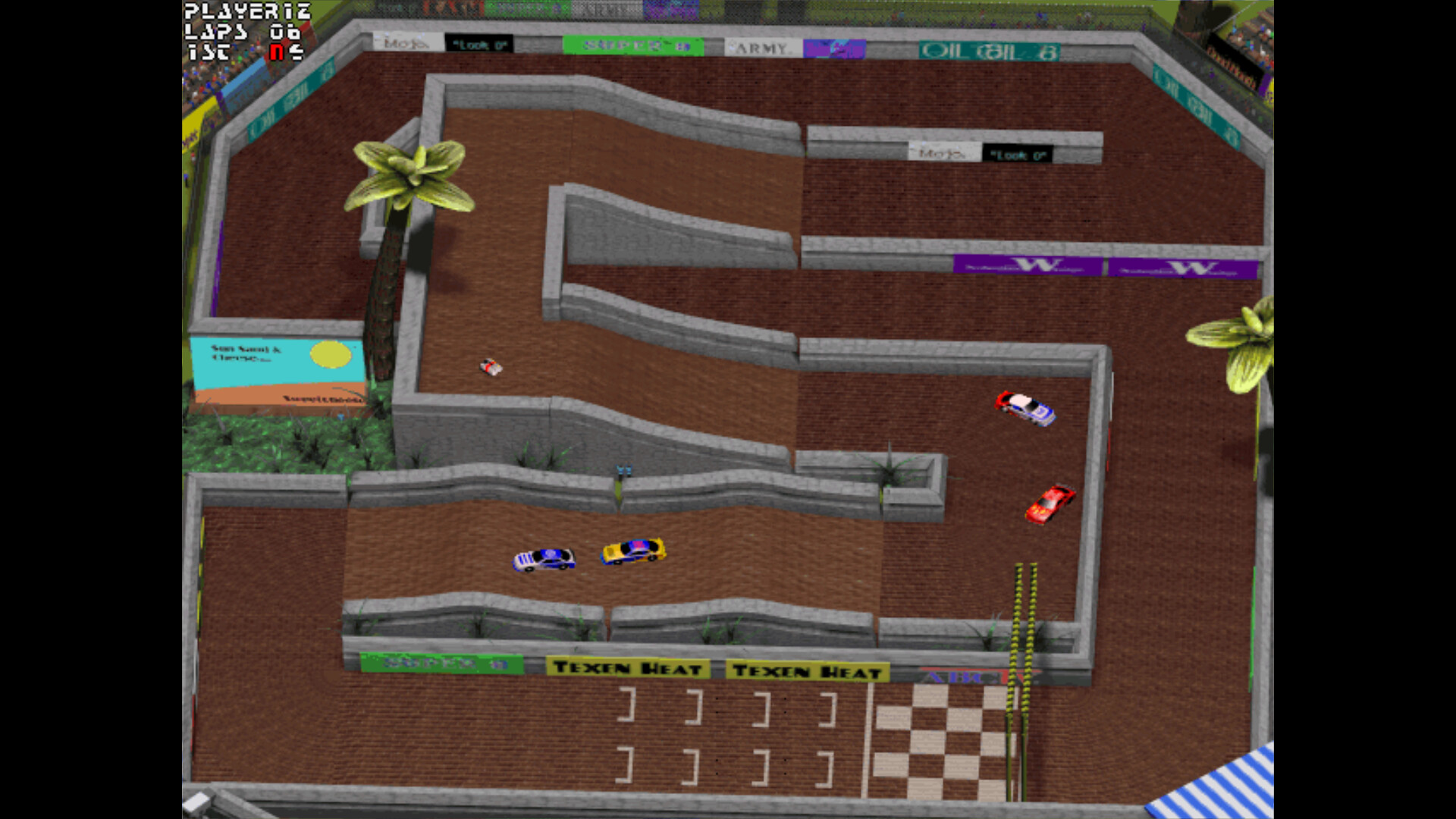 Скриншот: Nitro Racers