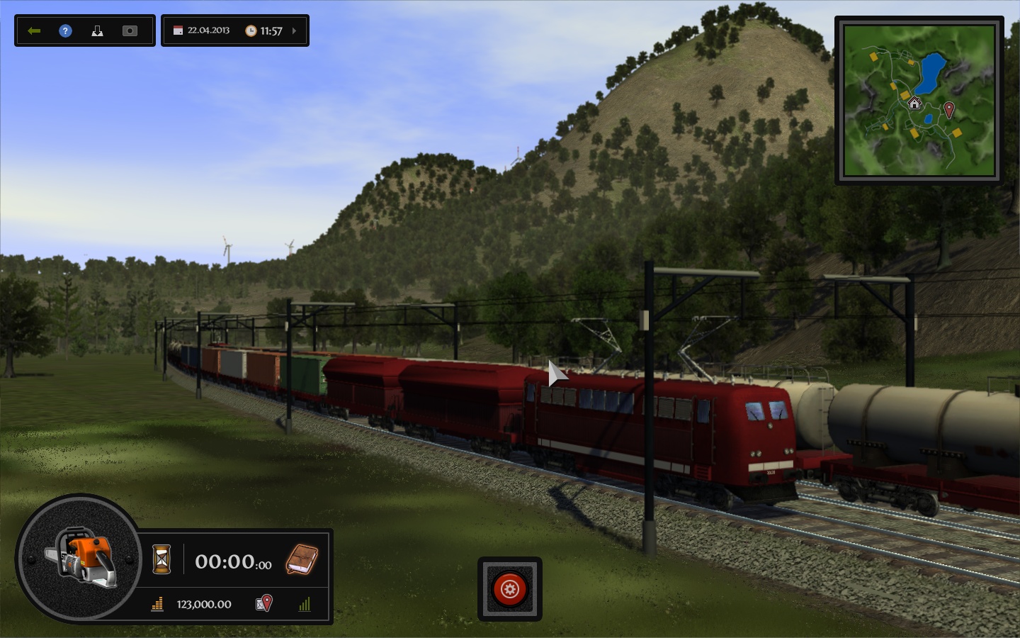 Скриншот: Woodcutter Simulator 2013
