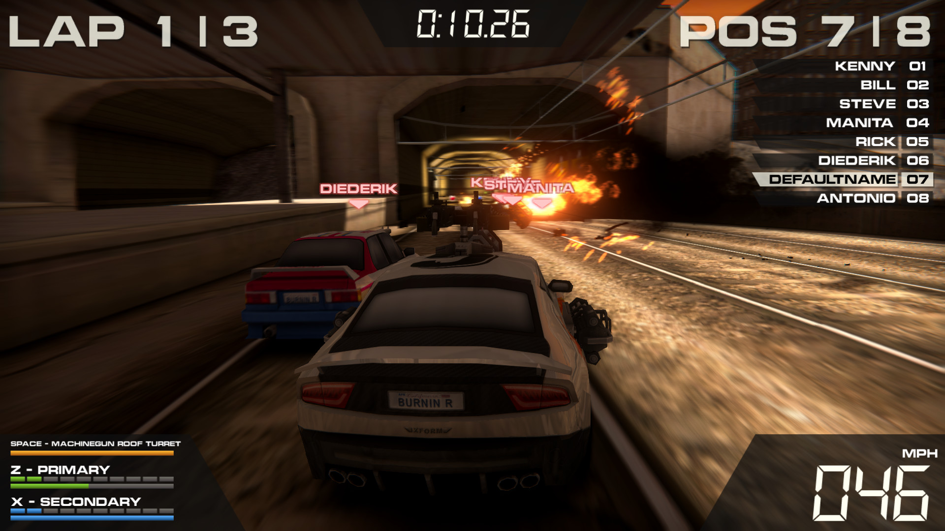 Скриншот: Burnin' Rubber 5 HD