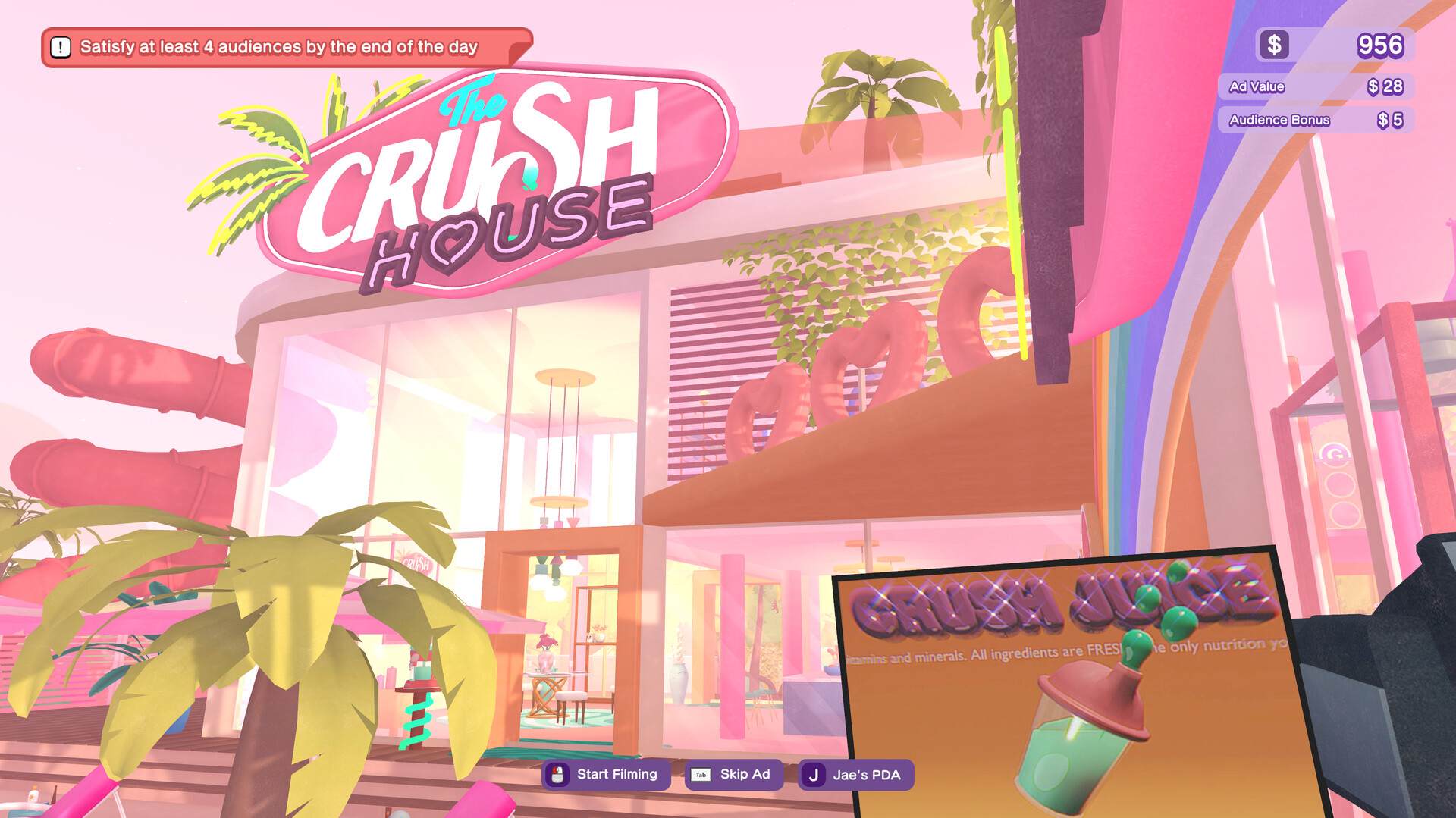 Скриншот: The Crush House