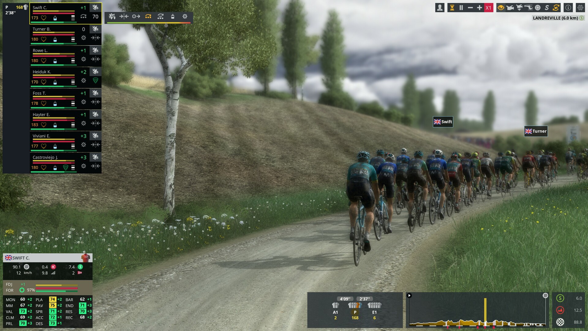 Скриншот: Pro Cycling Manager 2024