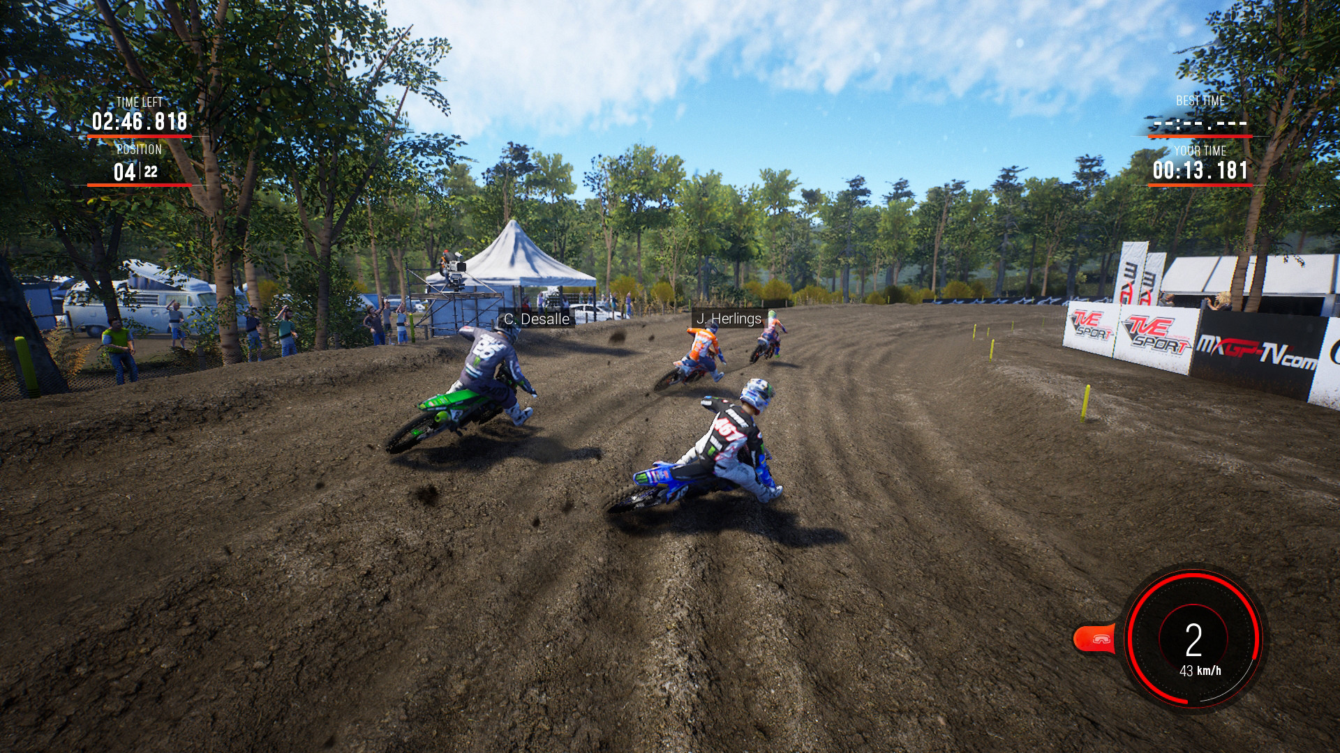 Скриншот: MXGP 2019 - The Official Motocross Videogame