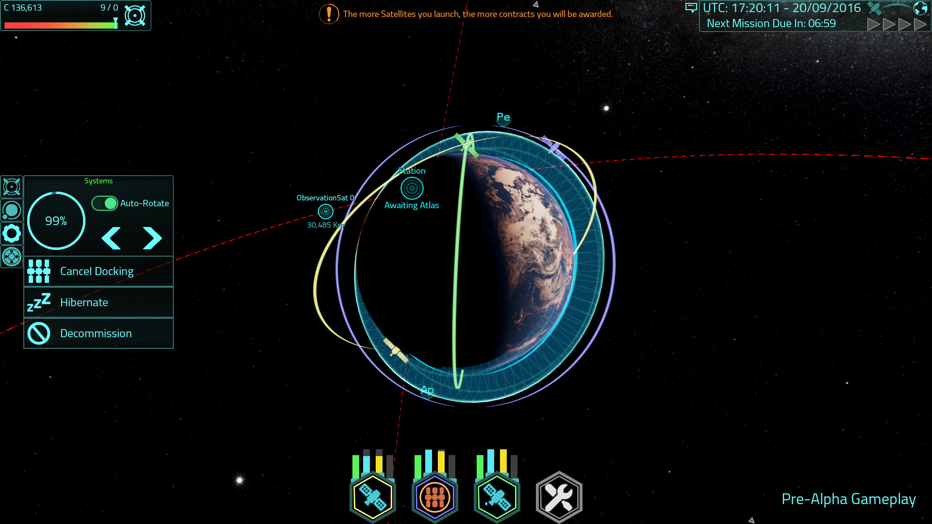 Скриншот: Satellite Command