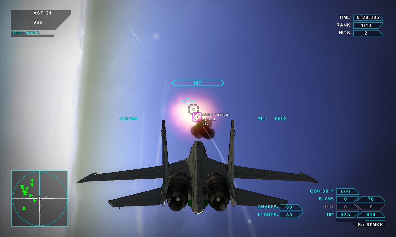 Скриншот: Vector Thrust