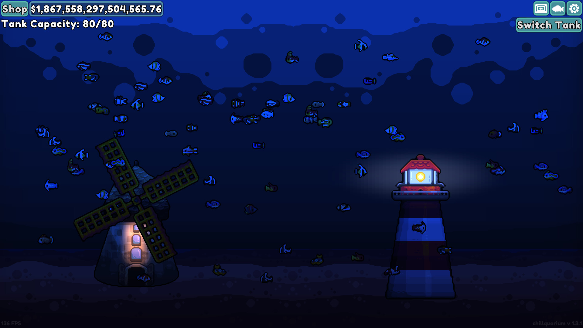 Скриншот: Chillquarium