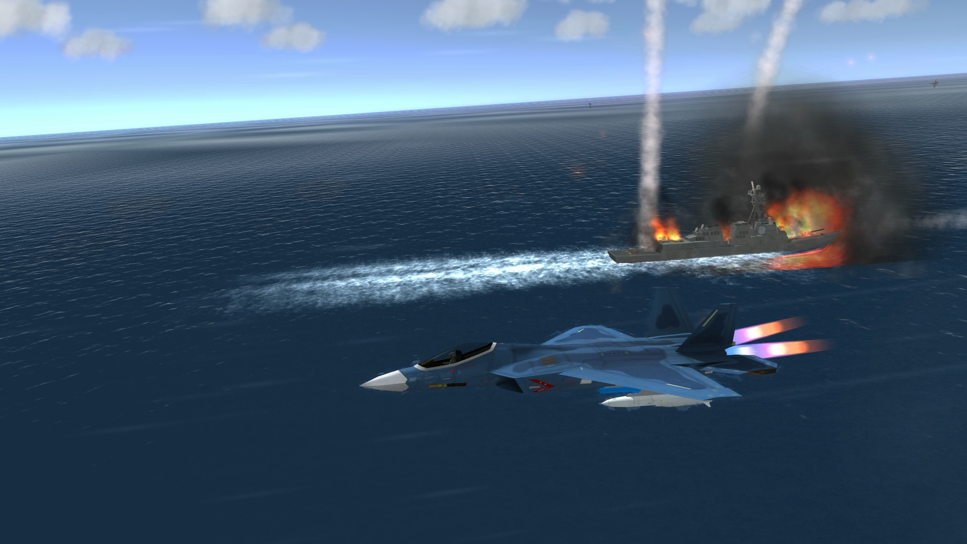 Скриншот: Vertical Strike Endless Challenge