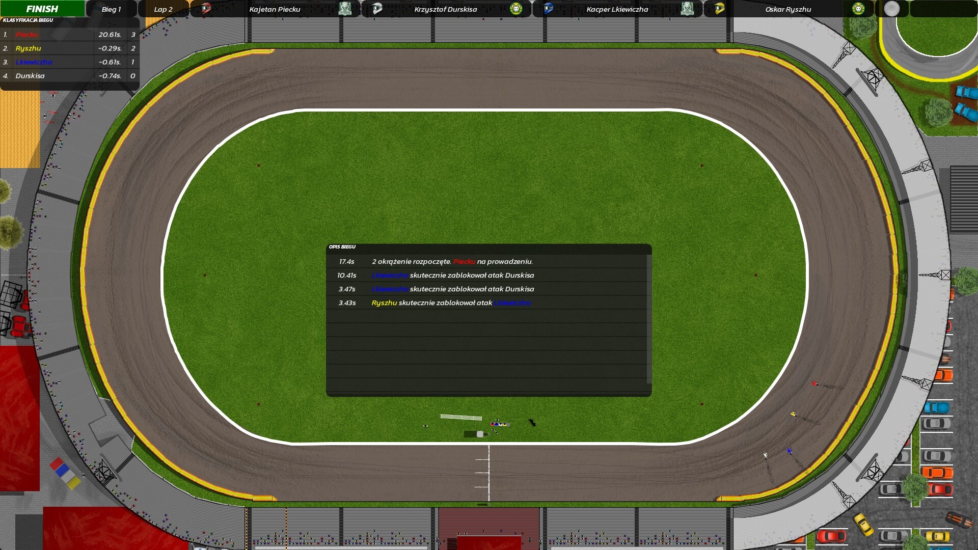 Скриншот: Speedway Club Manager 25