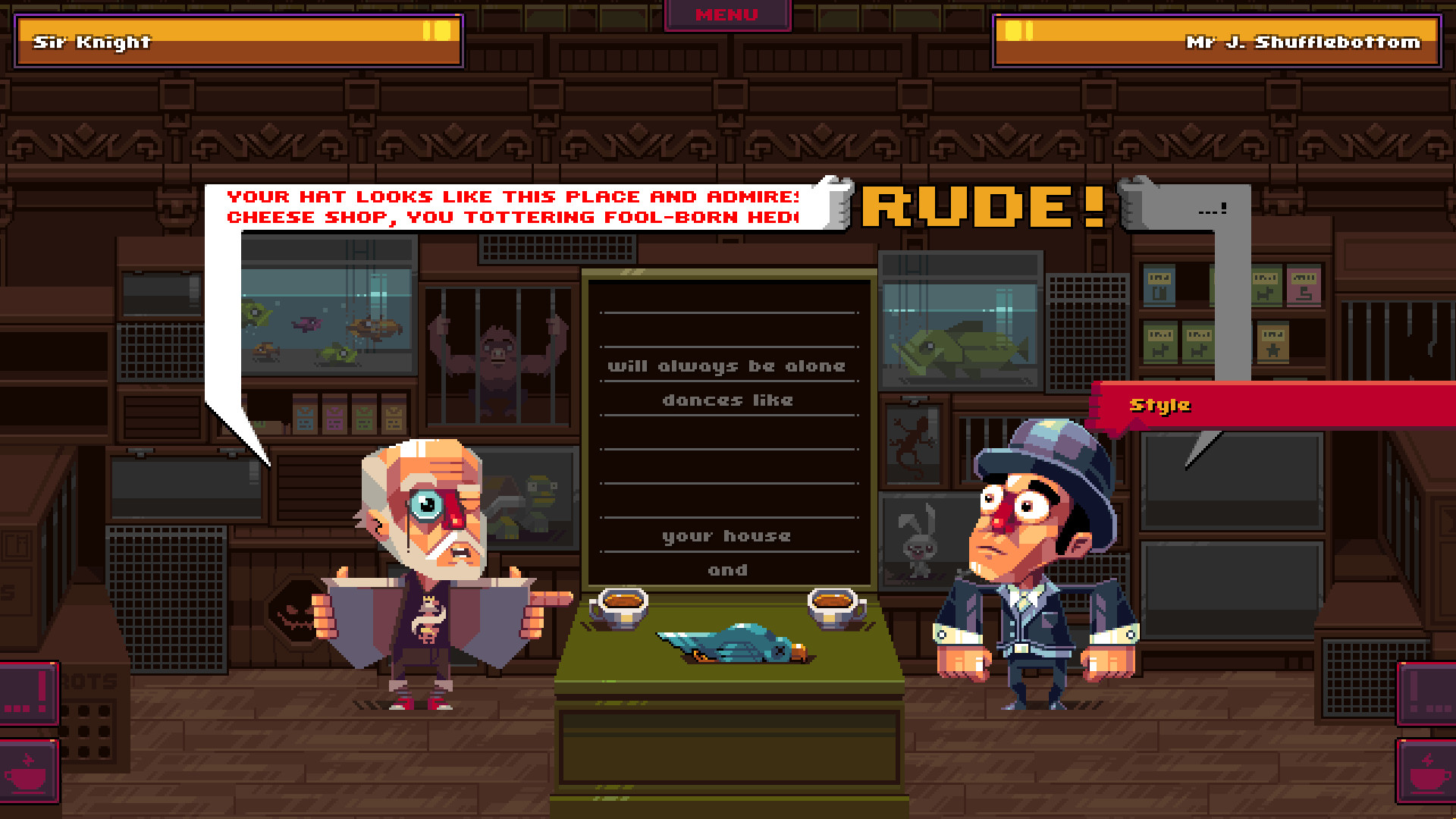 Скриншот: Oh...Sir!! The Insult Simulator
