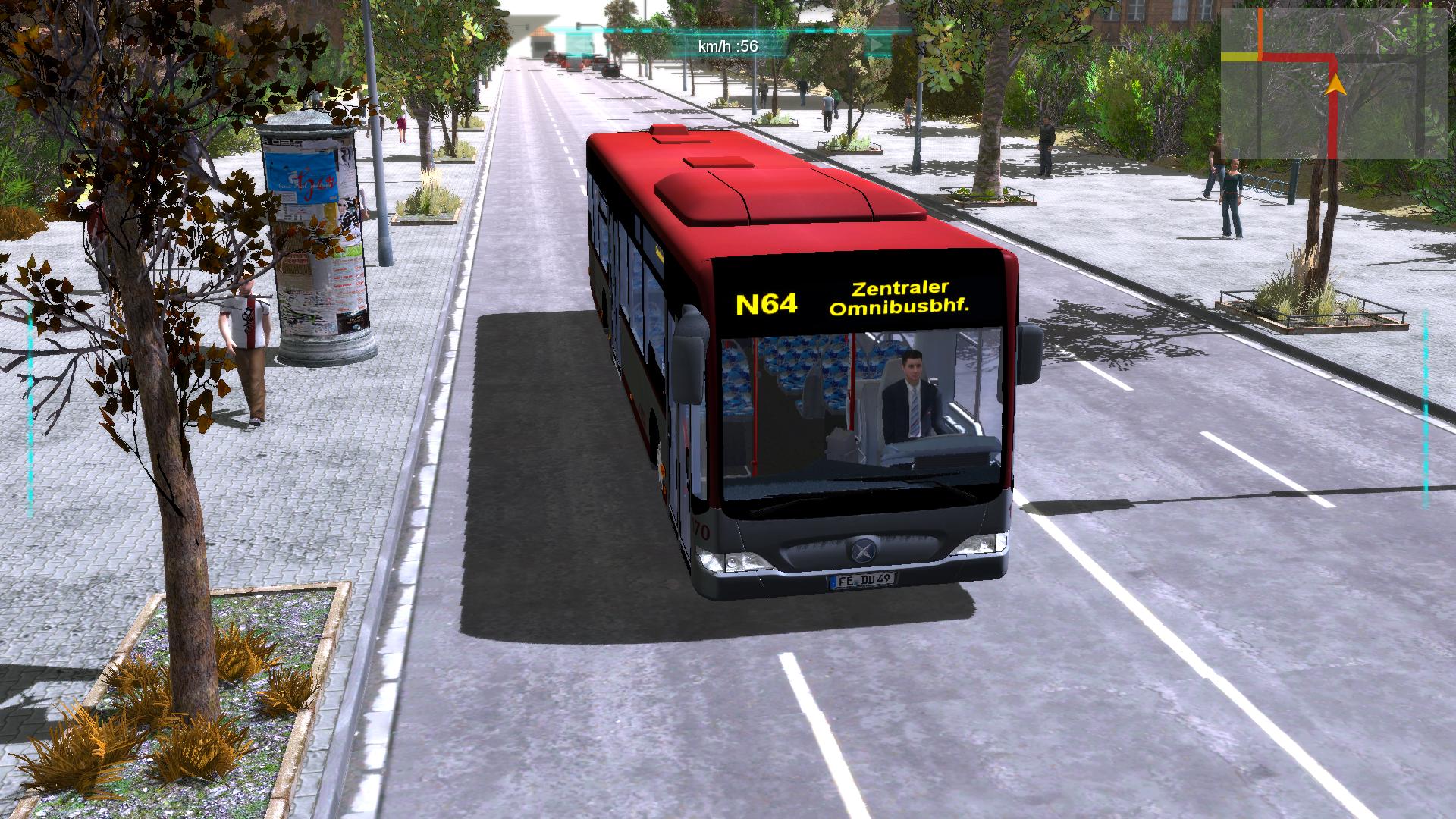 Скриншот: Bus-Simulator 2012