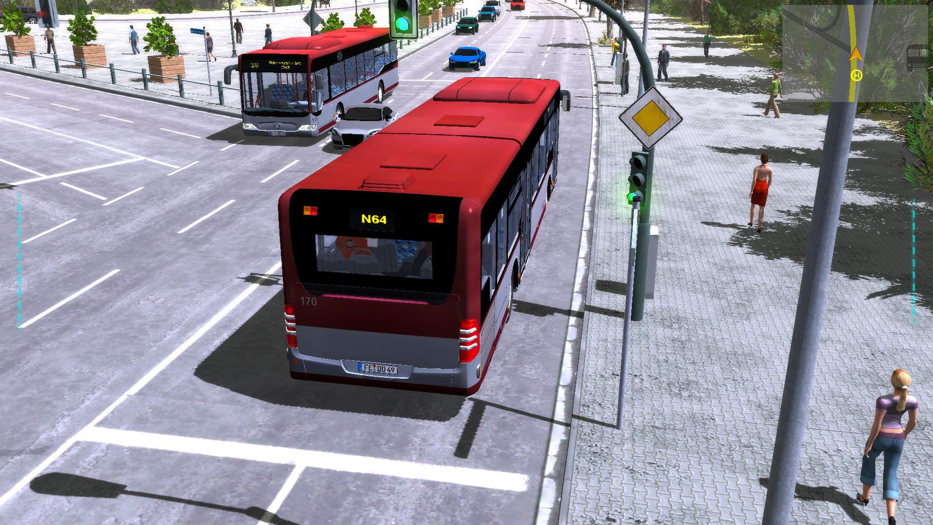 Скриншот: Bus-Simulator 2012