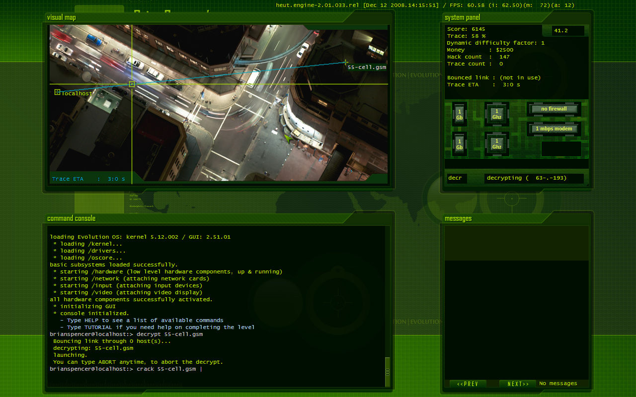 Скриншот: Hacker Evolution: Untold