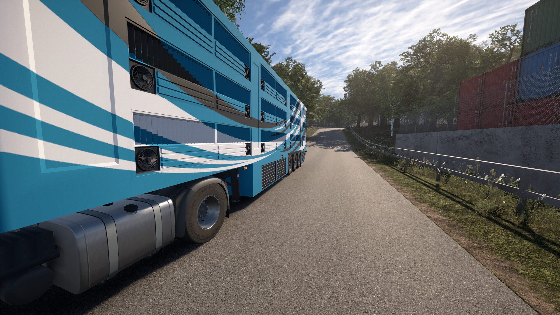 Скриншот: On The Road - The Truck Simulator