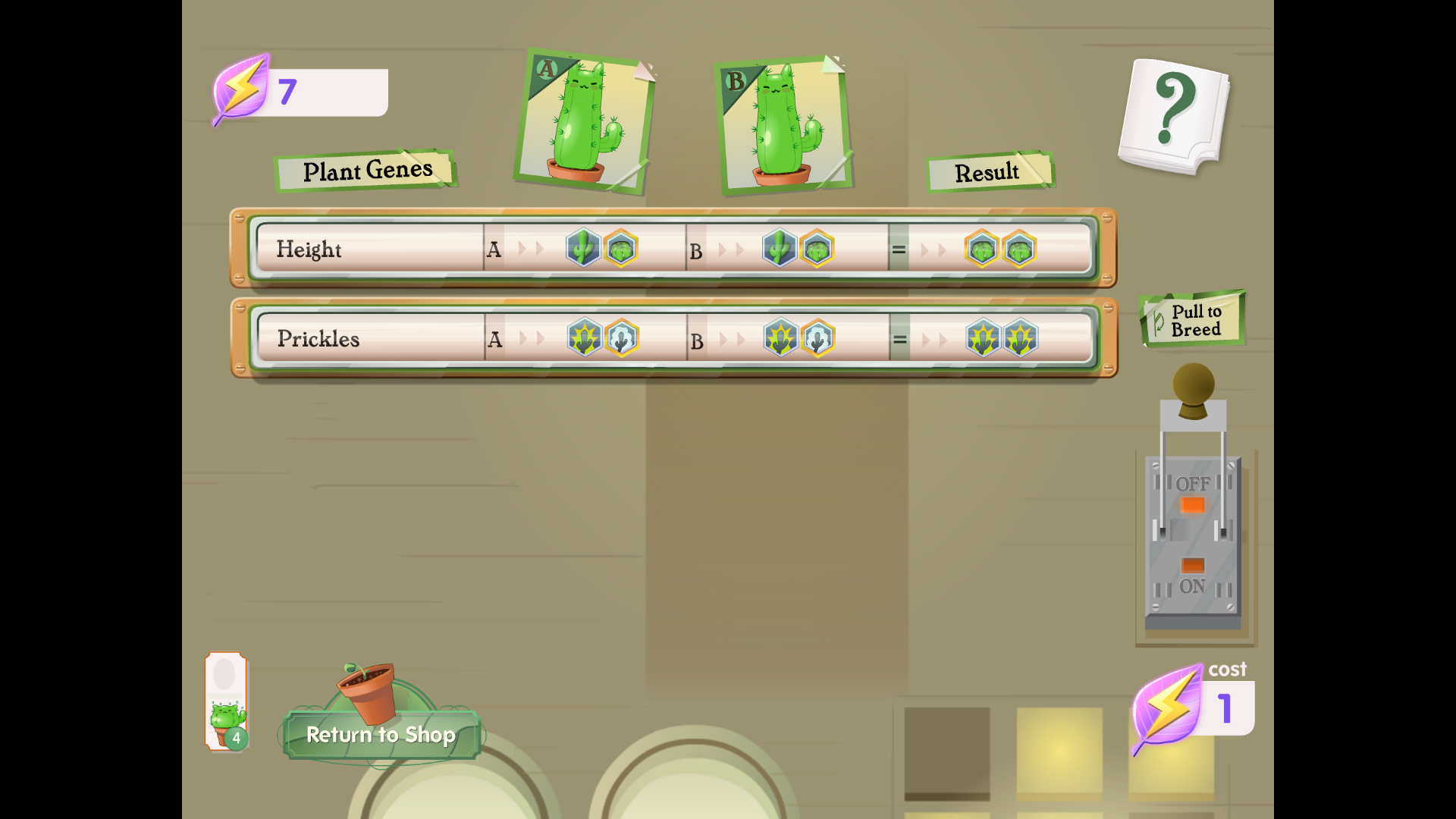 Скриншот: Crazy Plant Shop