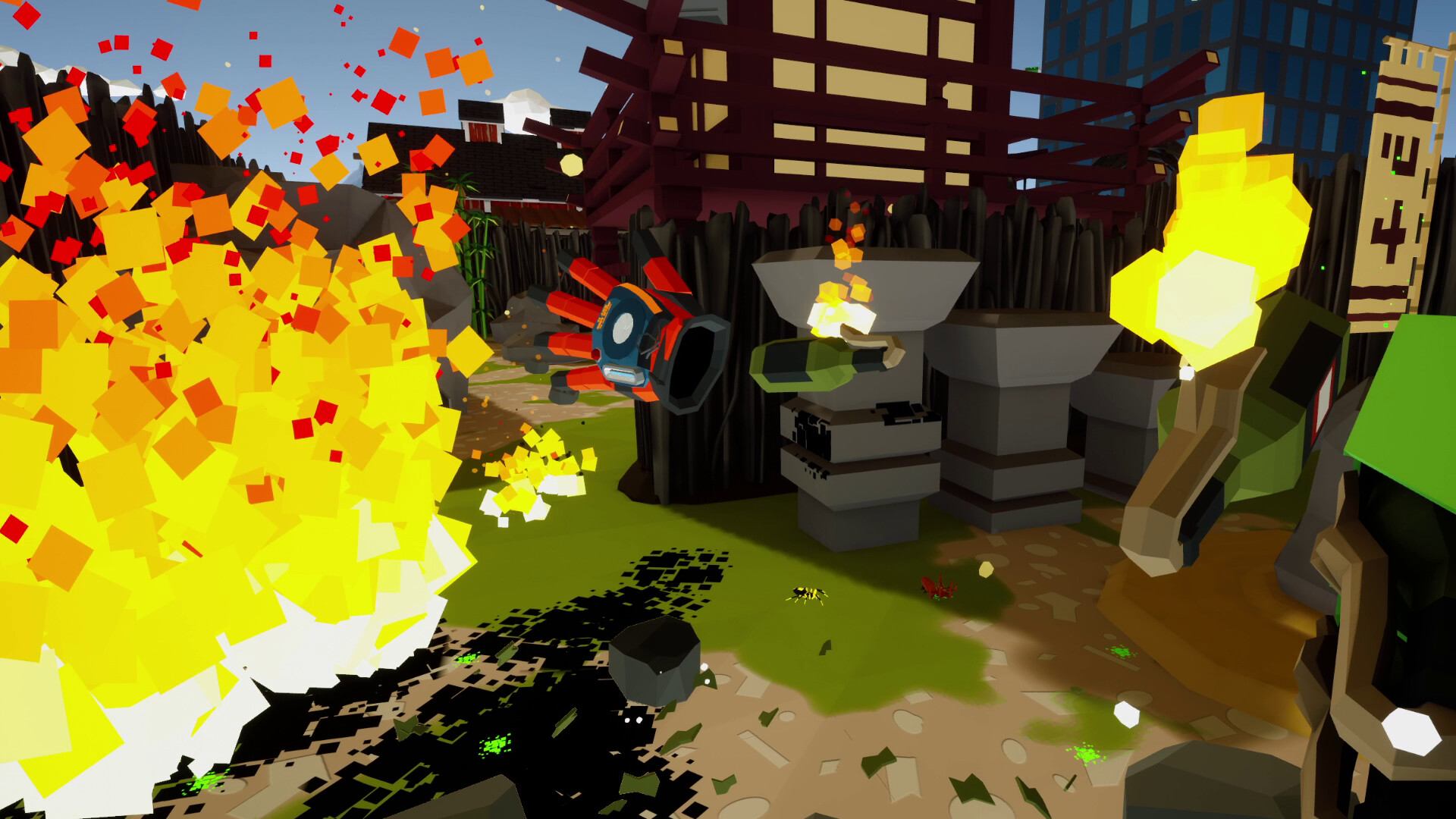 Скриншот: Kill It With Fire VR