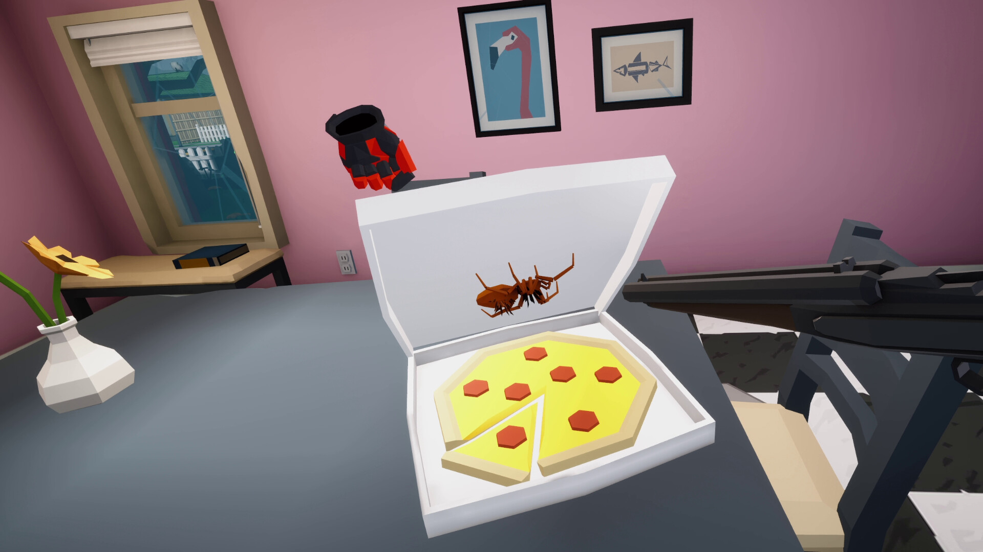 Скриншот: Kill It With Fire VR